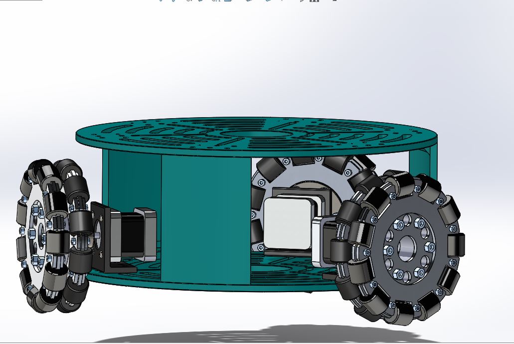 不同形状的机器人火车三角轮Omni
